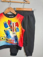 NEW Transformers Optimus Prime 2 Piece Tracksuit Jumper & Joggers - Boys 3 Years