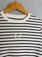 NEW Ex M&S Weekend Club Short Sleeve Ribbed Summer Top - Girls 13-14 Years