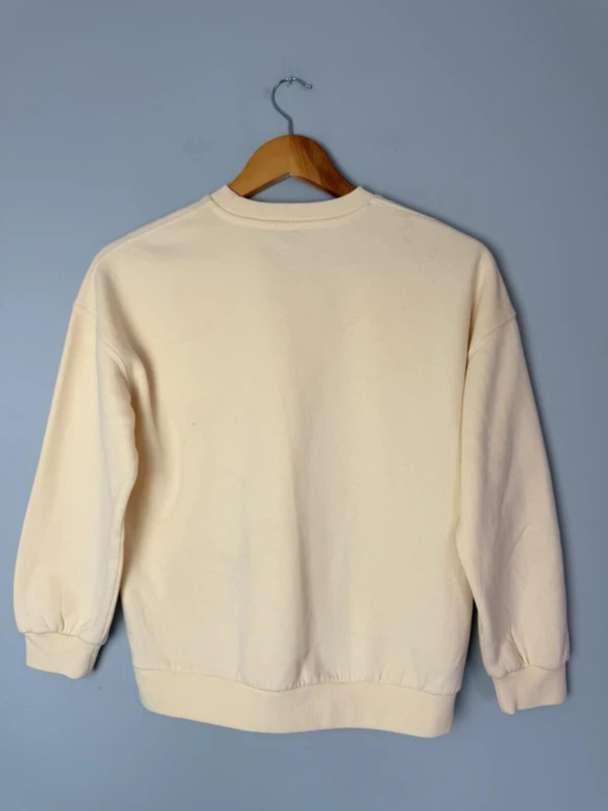 NEW Ex M&S Light Yellow Weekend Edition Sweater Jumper - Girls 10-11 Years