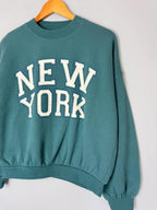 NEW Ex M&S New York Varsity Style Jumper Sweater - Girls 13-14 Years