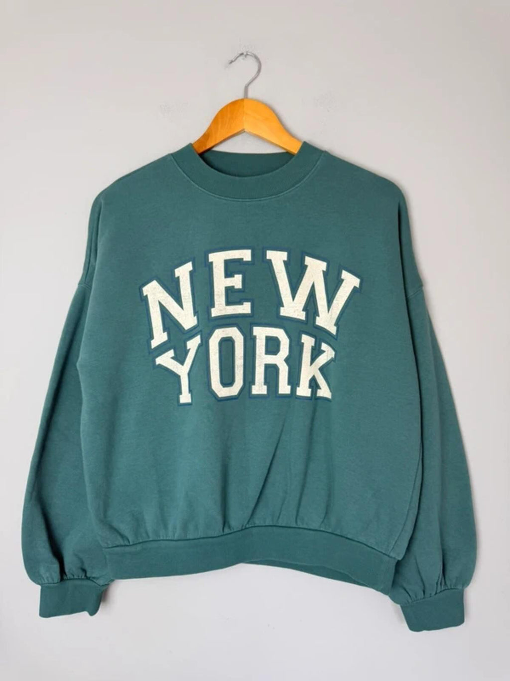 NEW Ex M&S New York Varsity Style Jumper Sweater - Girls 13-14 Years