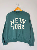 NEW Ex M&S New York Varsity Style Jumper Sweater - Girls 13-14 Years