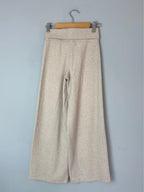 NEW Ex M&S Wide Leg Beige Jogging Bottoms - Girls 8-9 Years