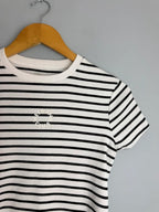 NEW Ex M&S Weekend Club Short Sleeve Ribbed Summer Top - Girls 13-14 Years