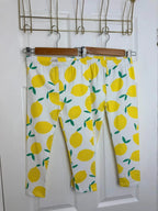 NEW Ex TU Lemon Yellow & White Summer Leggings Bundle Girls 6 Years - Back On The Shelves High Street Discount Outlet Online UK