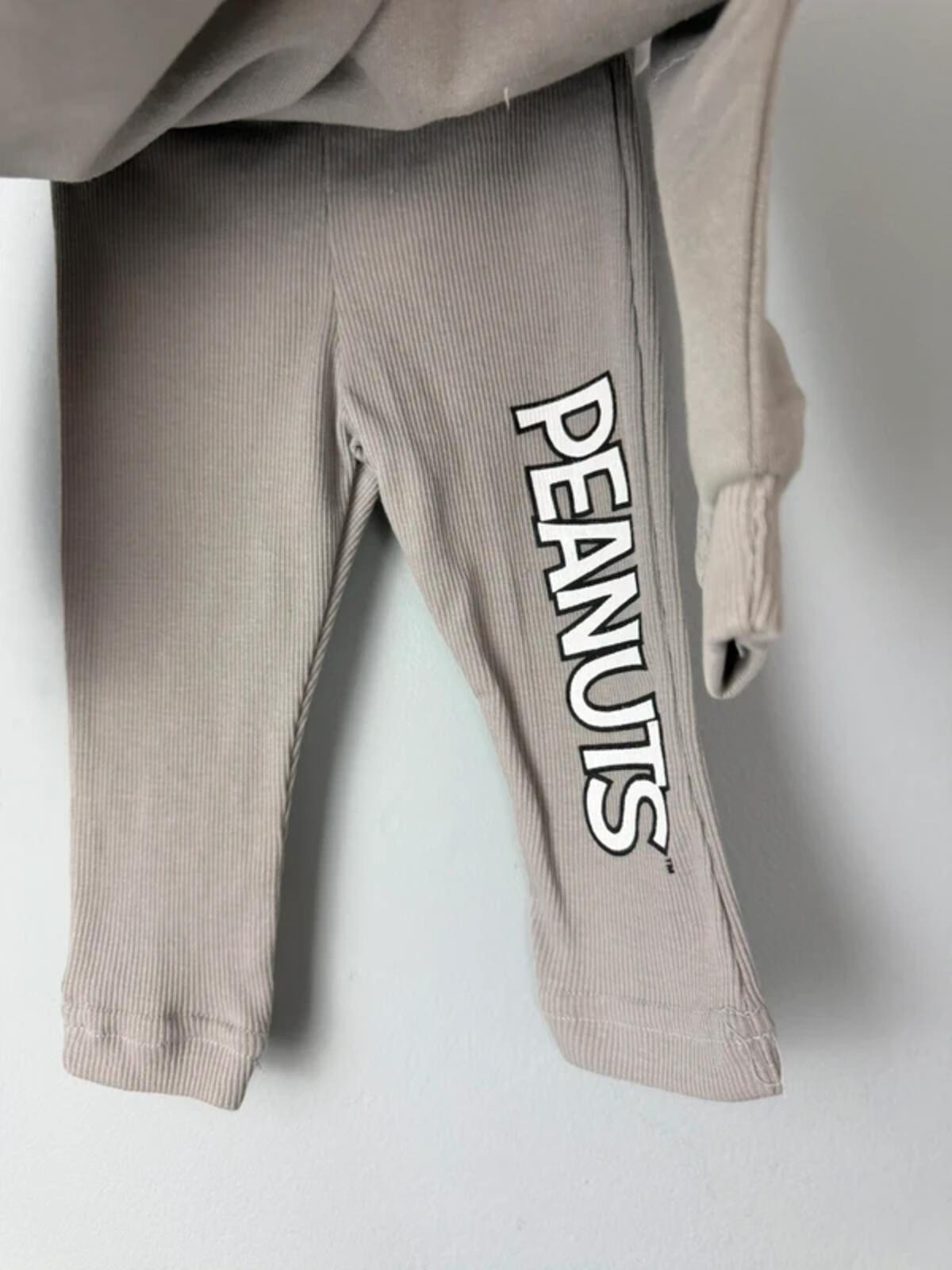 NEW Lefties Peanuts Snoopy 2 Piece Co-ord Jumper & Leggings - Unisex 6-9 Months