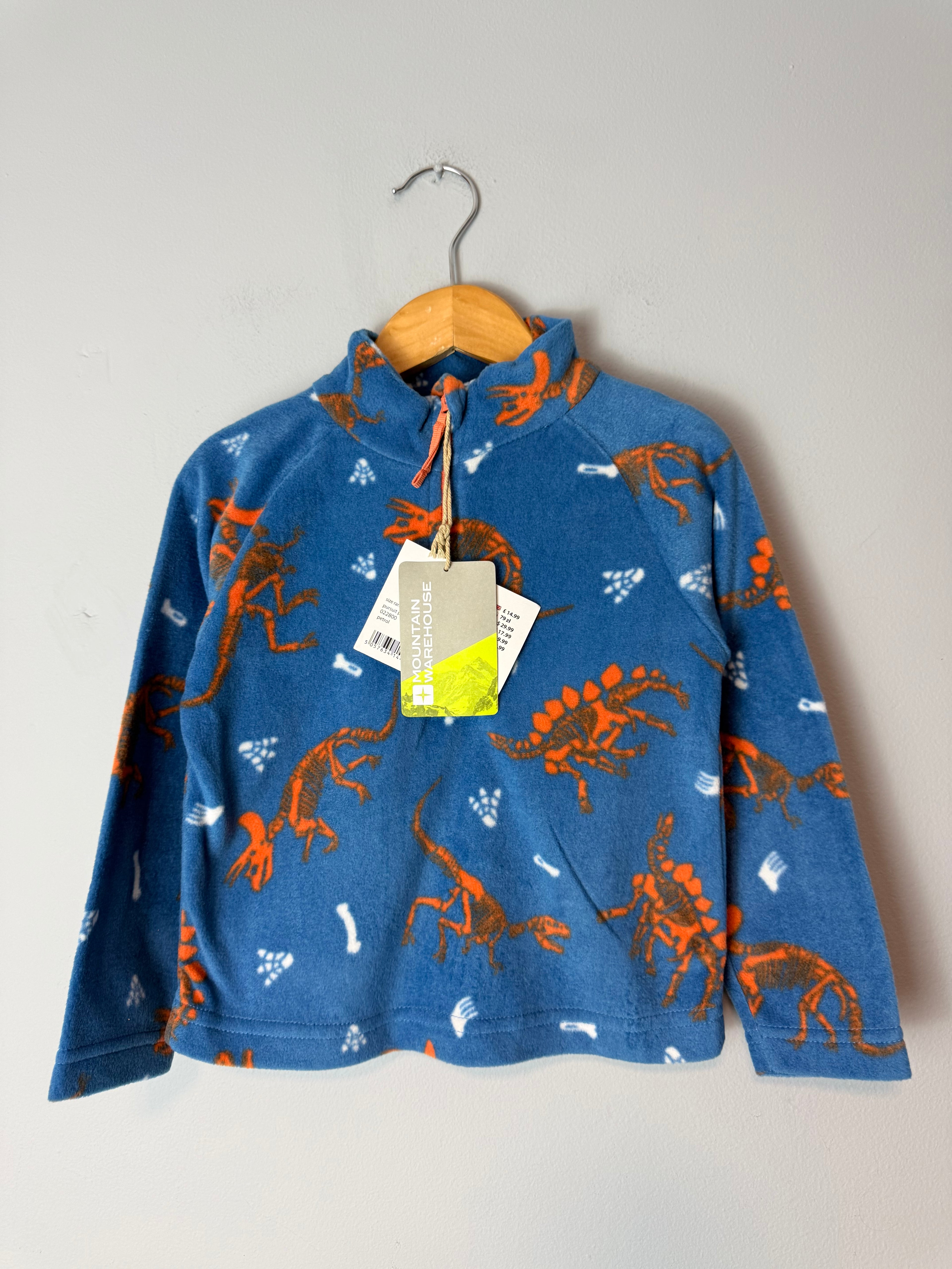 NEW Mountain Warehouse Dinosaur Fleece - Boys 2-3 Years
