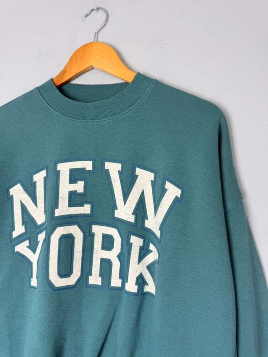NEW Ex M&S New York Varsity Style Jumper Sweater - Girls 13-14 Years