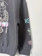 NEW Ex M&S Black Step Beyond Limits Sweater Jumper - Boys 5-6 Years