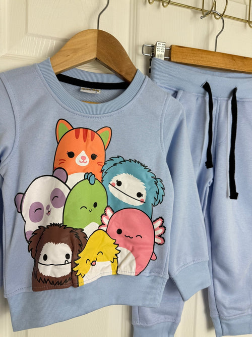 Arnetta Pokemon x Squishmallow Blue Tracksuit - Unisex 2 - 10 Years - Back On The Shelves High Street Discount Outlet Online UK