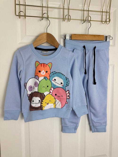 Arnetta Pokemon x Squishmallow Blue Tracksuit - Unisex 2 - 10 Years - Back On The Shelves High Street Discount Outlet Online UK