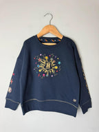NEW Ex M&S Harry Potter Hogwarts Navy Jumper Sweatshirt - Unisex 5-6 Years