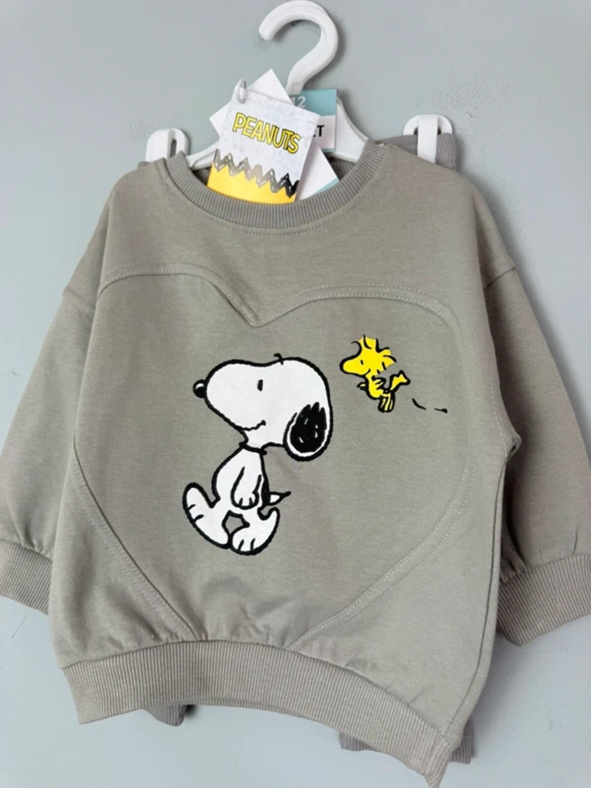 NEW Lefties Peanuts Snoopy 2 Piece Co-ord Jumper & Leggings Set - Unisex 9-12 Months