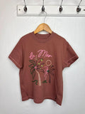 NEW Ex M&S La Mere Sequin Short Sleeve Top - Girls 5-6 Years