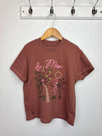 NEW Ex M&S La Mere Sequin Short Sleeve Top - Girls 5-6 Years