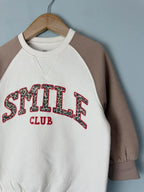 NEW Ex M&S ‘Smile Club’ Long Sweater Jumper - Girls 2-3 Years