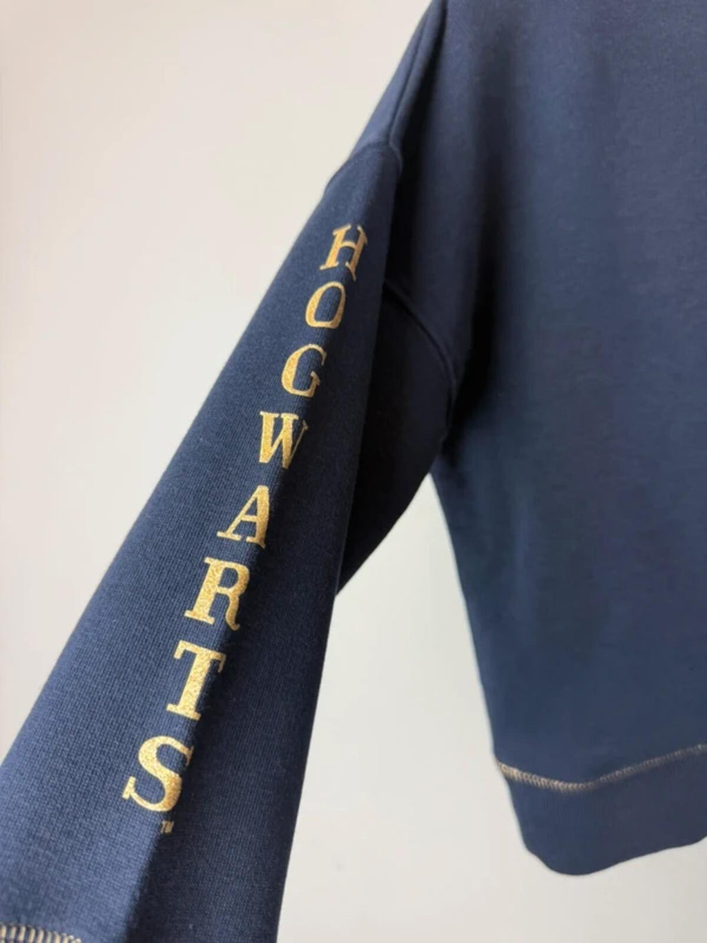 NEW Ex M&S Harry Potter Hogwarts Navy Jumper Sweatshirt - Unisex 5-6 Years