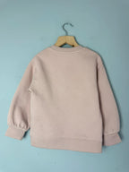NEW Ex M&S Light Pink Bow Sweater Jumper - Girls 4-5 Years