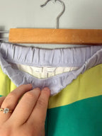 Ex M&S Kids 100% Cotton Multicolour Striped Shorts – Unisex 7 - 8 Years - Discounted high street clothing for children, ladies and men including everyday wear and seasonal styles. UK online