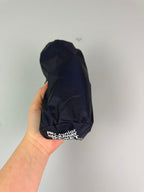 Ex Regatta Black Navy Packaway Rain Jacket - Unisex 2 - 13 Years - Discounted high street clothing for children, ladies and men including everyday wear and seasonal styles. UK online