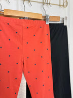 NEW Ex TU Girls Leggings Bundle Beige, Rust & Black Girls 8 Years - Back On The Shelves High Street Discount Outlet Online UK