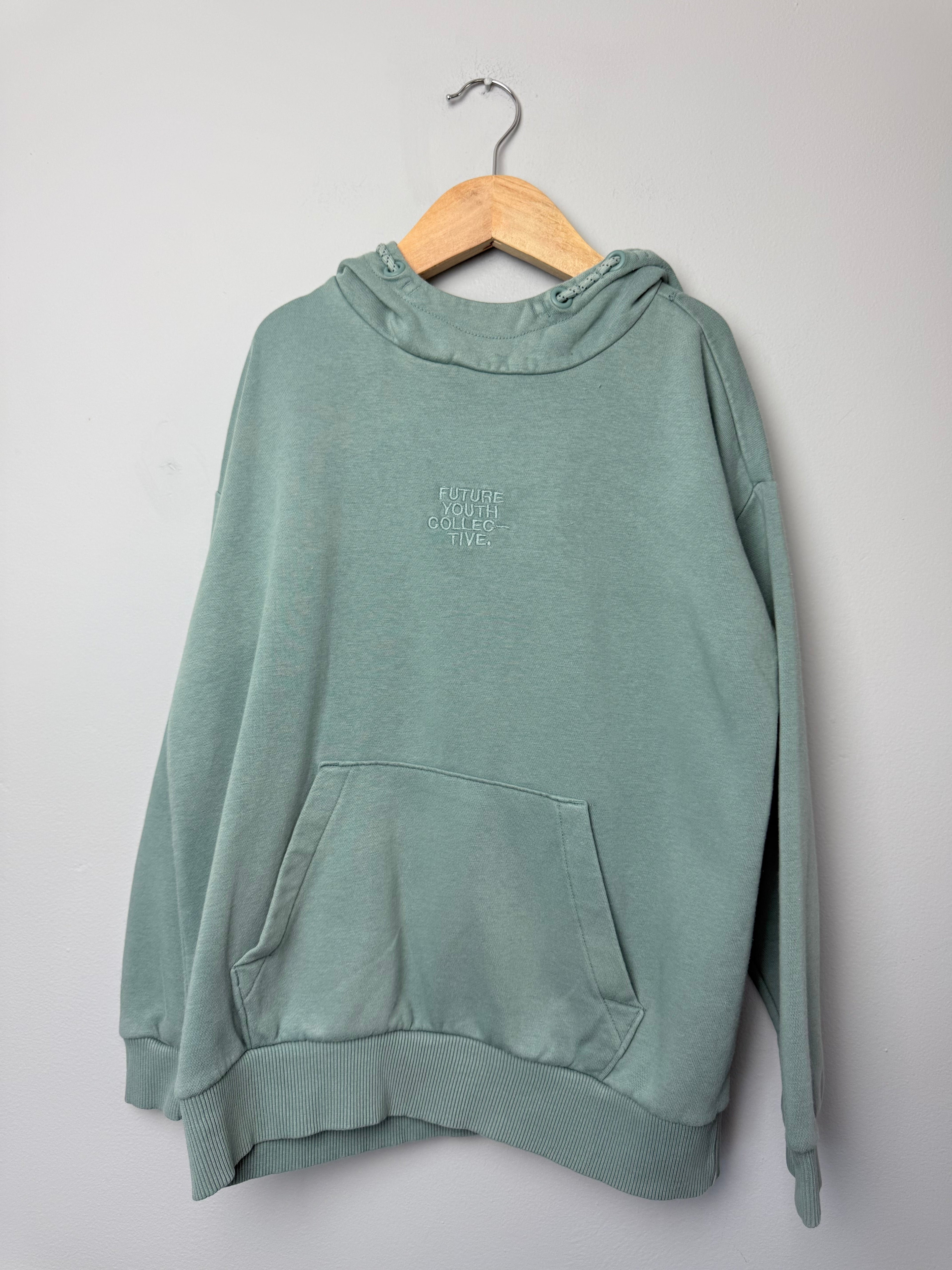 F&F Teal Future Youth Hoodie - Boys 9 - 10 Years - Discounted high street clothing for children, ladies and men including everyday wear and seasonal styles. UK online