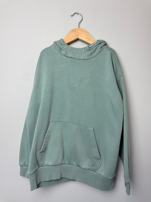 F&F Teal Future Youth Hoodie - Boys 9 - 10 Years - Discounted high street clothing for children, ladies and men including everyday wear and seasonal styles. UK online