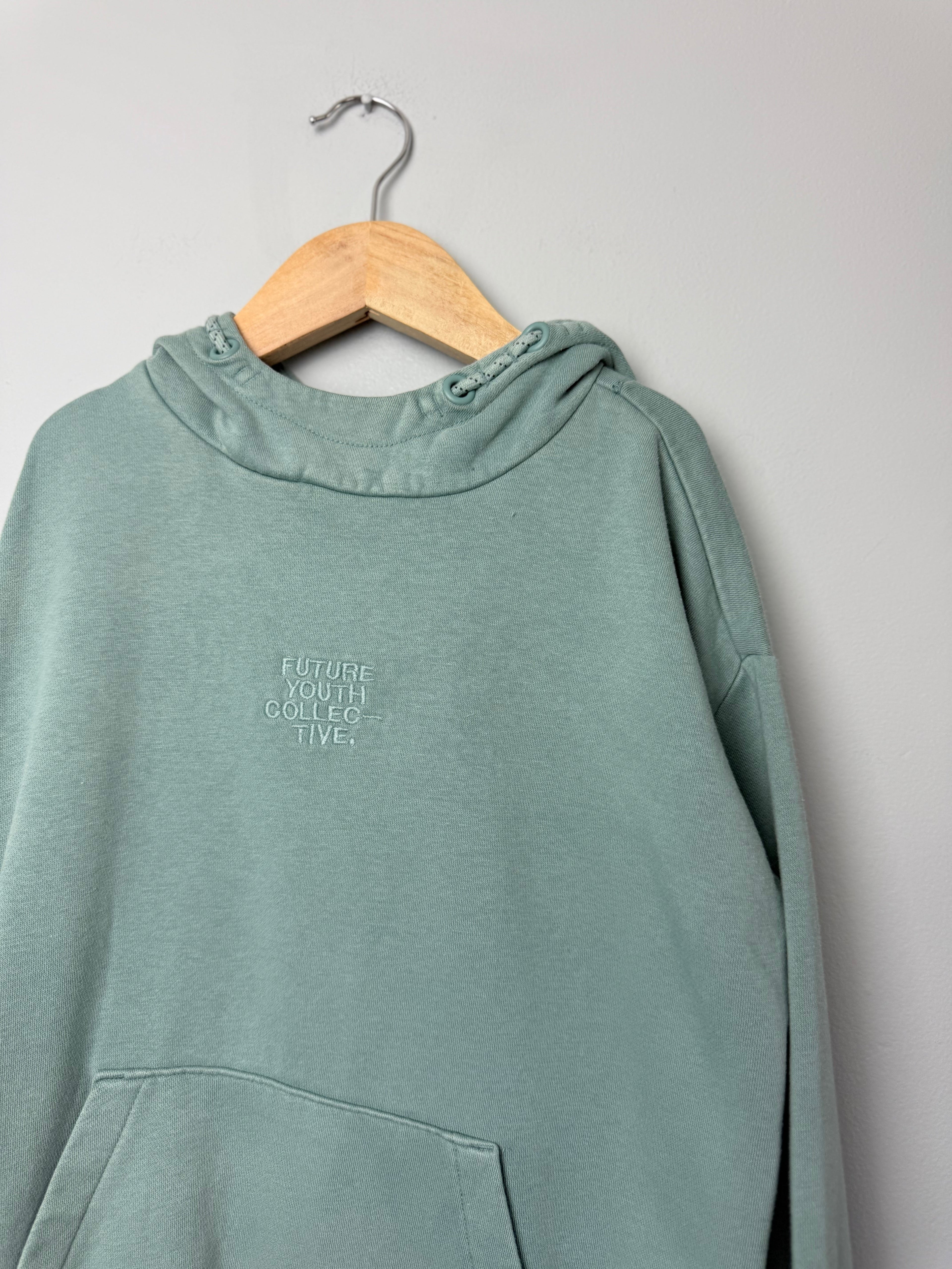 F&F Teal Future Youth Hoodie - Boys 9 - 10 Years - Discounted high street clothing for children, ladies and men including everyday wear and seasonal styles. UK online