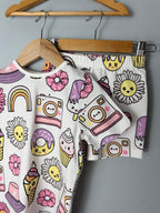 George Sunshine Summer Short Pyjama Set - Girls 3 - 4 Years - Discounted high street clothing for children, ladies and men including everyday wear and seasonal styles. UK online