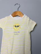 John Lewis 'Looking Good' Romper - Unisex Baby 0 - 3 Months - Discounted high street clothing for children, ladies and men including everyday wear and seasonal styles. UK online