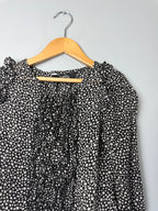 Julian Macdonald Black Star Blouse - Girls 4 Years - Discounted high street clothing for children, ladies and men including everyday wear and seasonal styles. UK online