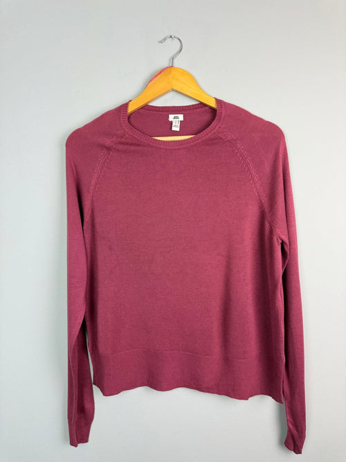 Ladies Ex RI Lightweight Knit Jumper - Size S - Discounted high street clothing for children, ladies and men including everyday wear and seasonal styles. UK online