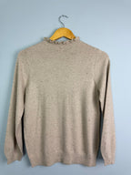 Ladies Ex RI Speckled Fine Knit Jumper - Size XS - Discounted high street clothing for children, ladies and men including everyday wear and seasonal styles. UK online
