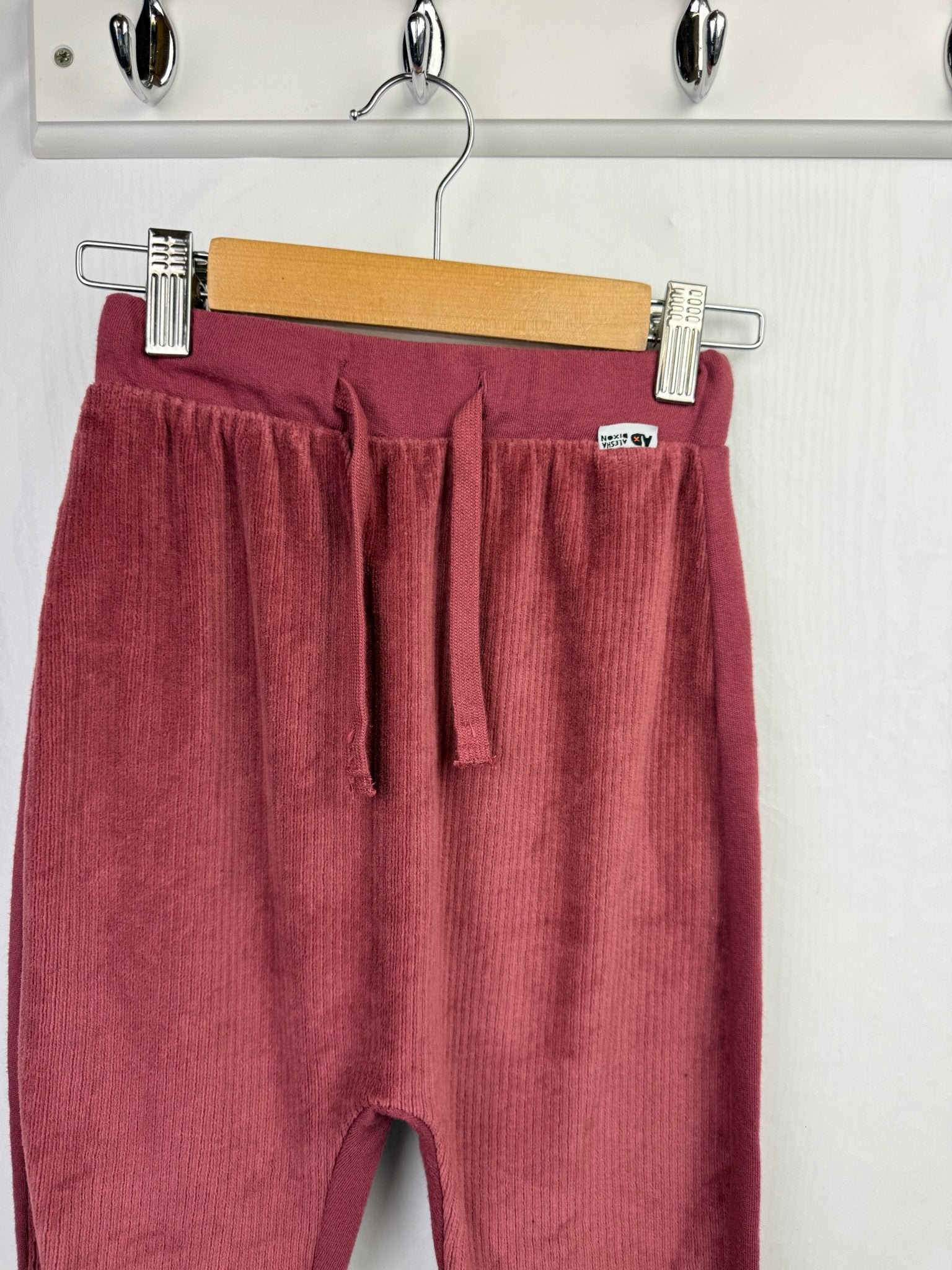 NEW Alesha Dixon Pink Velour Jogging Bottoms - Girls 3 - 10 Years - Back On The Shelves High Street Discount Outlet Online UK