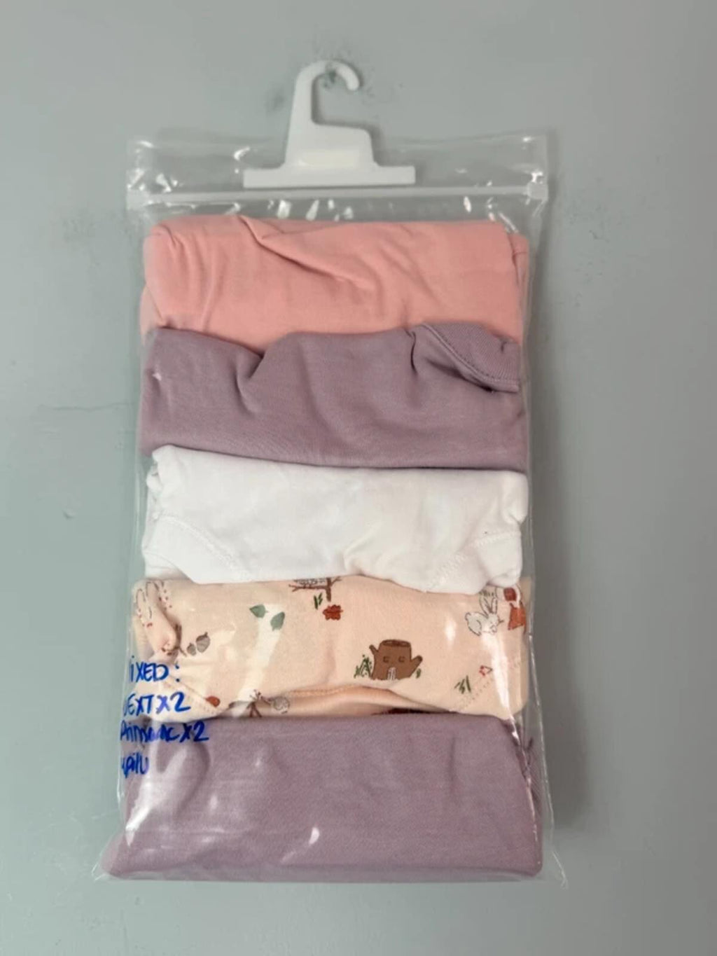 NEW Baby Girls Long Sleeve Bodysuit Set - Mixed Brands - Newborn - Discounted high street clothing for children, ladies and men including everyday wear and seasonal styles. UK online