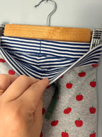 NEW Boden Grey Apple Reversible Joggers - Unisex 3 - 6 Months - Discounted high street clothing for children, ladies and men including everyday wear and seasonal styles. UK online