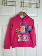 NEW Dreamworks Trolls Pink Hoodie - Girls 3 - 7 Years - Discounted high street clothing for children, ladies and men including everyday wear and seasonal styles. UK online