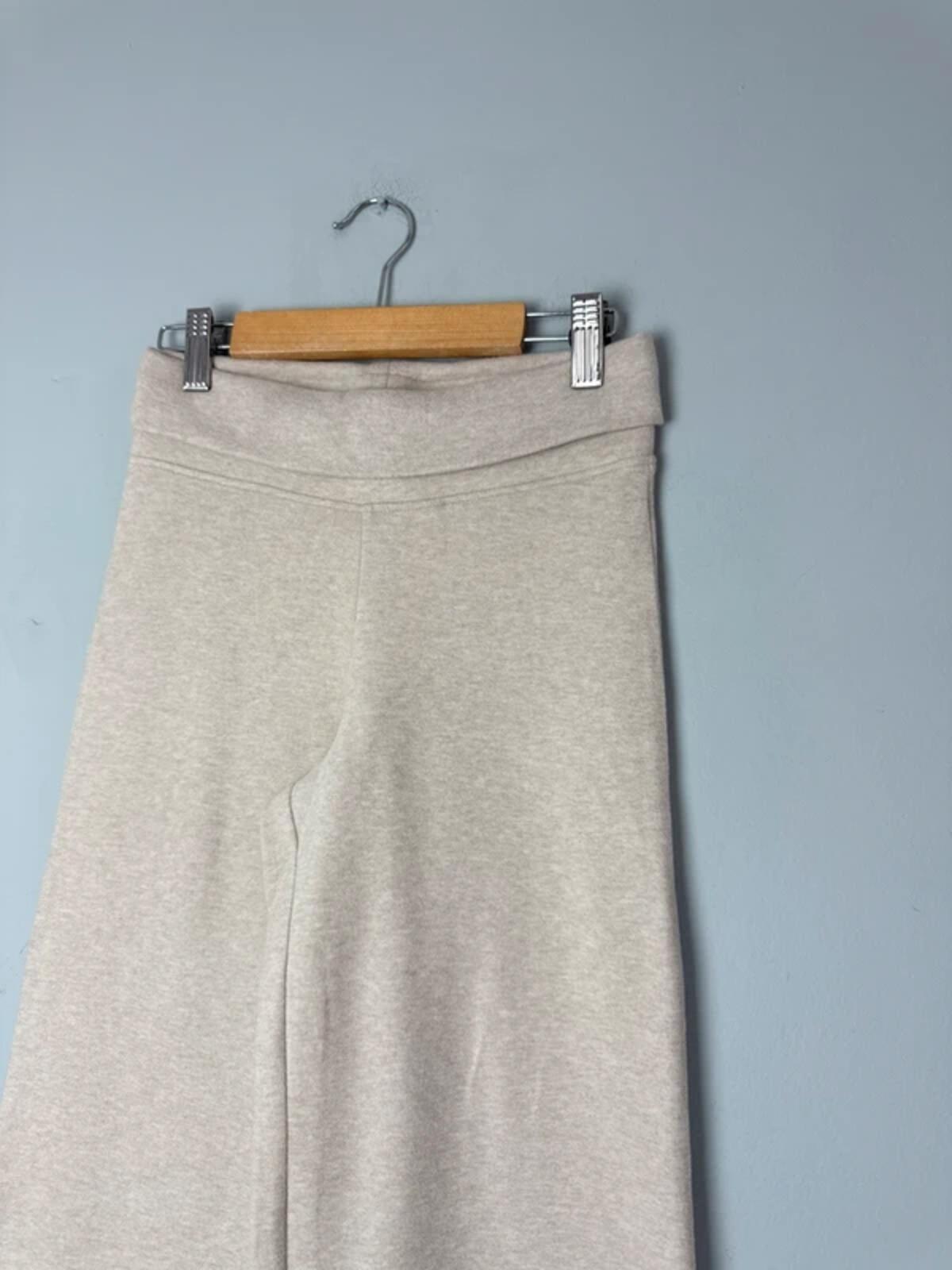 NEW Ex M&S Beige Wide Leg Fleece Jogging Bottoms - Girls 9 - 10 Years - Discounted high street clothing for children, ladies and men including everyday wear and seasonal styles. UK online