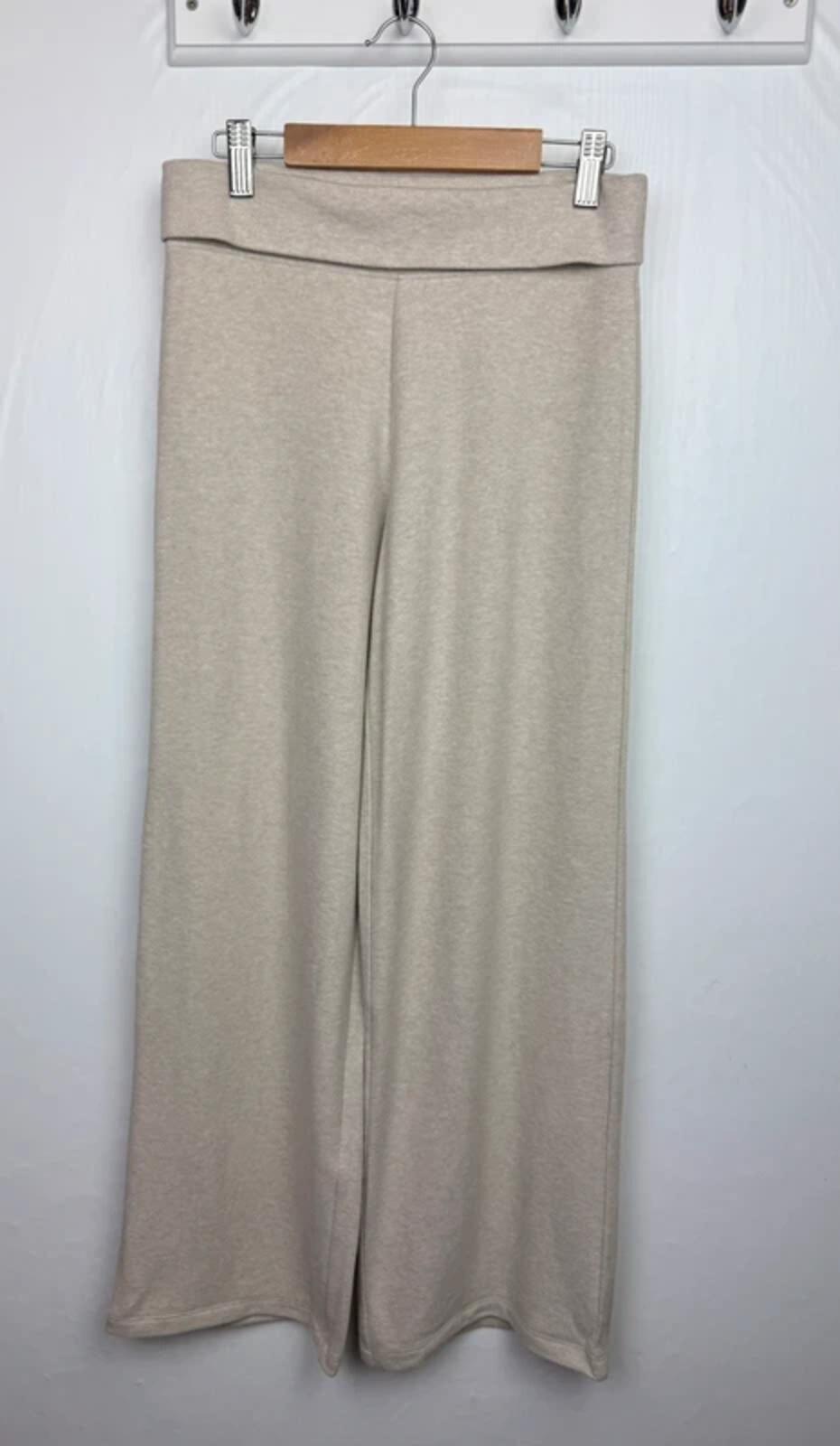 NEW Ex M&S Beige Wide Leg Fleece Leggings Joggers - Girls 11 - 13 Years - Discounted high street clothing for children, ladies and men including everyday wear and seasonal styles. UK online