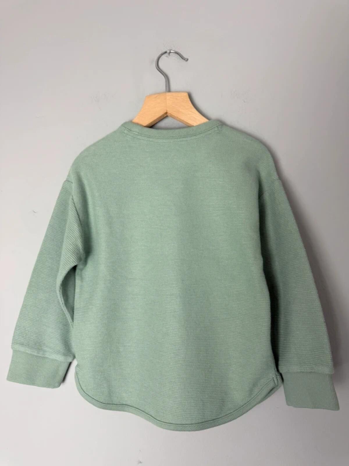 New Ex M&S Dinosaur Waffle Knit Jumper - Boys 3 - 4 Years - Discounted high street clothing for children, ladies and men including everyday wear and seasonal styles. UK online