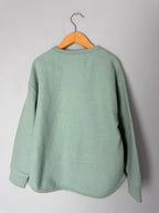 NEW Ex M&S Green Dinosaur Waffle Knit Jumper - Boys 6 - 7 Years - Discounted high street clothing for children, ladies and men including everyday wear and seasonal styles. UK online