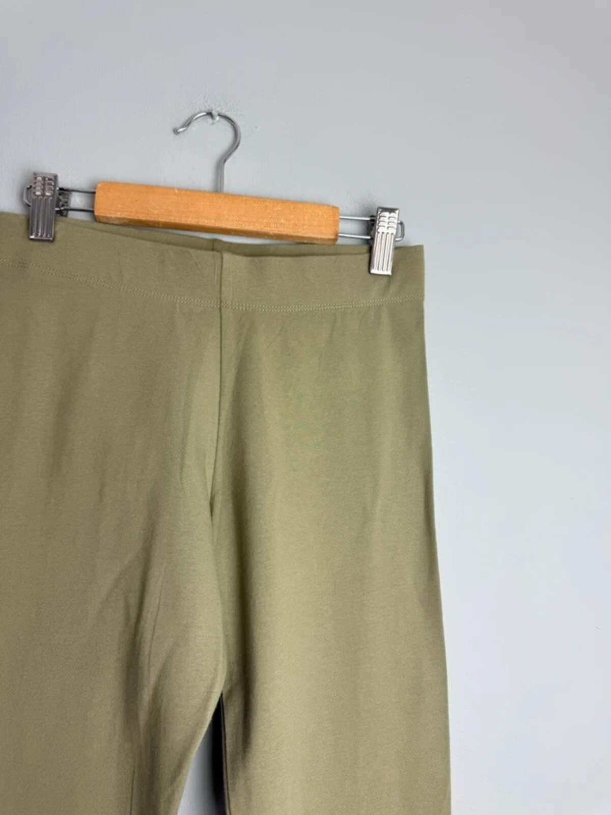 NEW Ex M&S Green Khaki Leggings - Girls 13-14 Years - Discounted high street clothing for children, ladies and men including everyday wear and seasonal styles. UK online