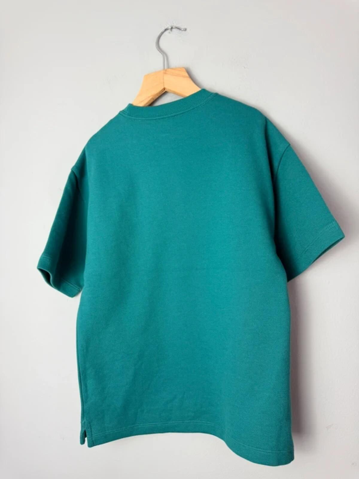 NEW Ex M&S Green Waffle Knit Short Sleeve Top Boys 11 - 12 Years - Discounted high street clothing for children, ladies and men including everyday wear and seasonal styles. UK online