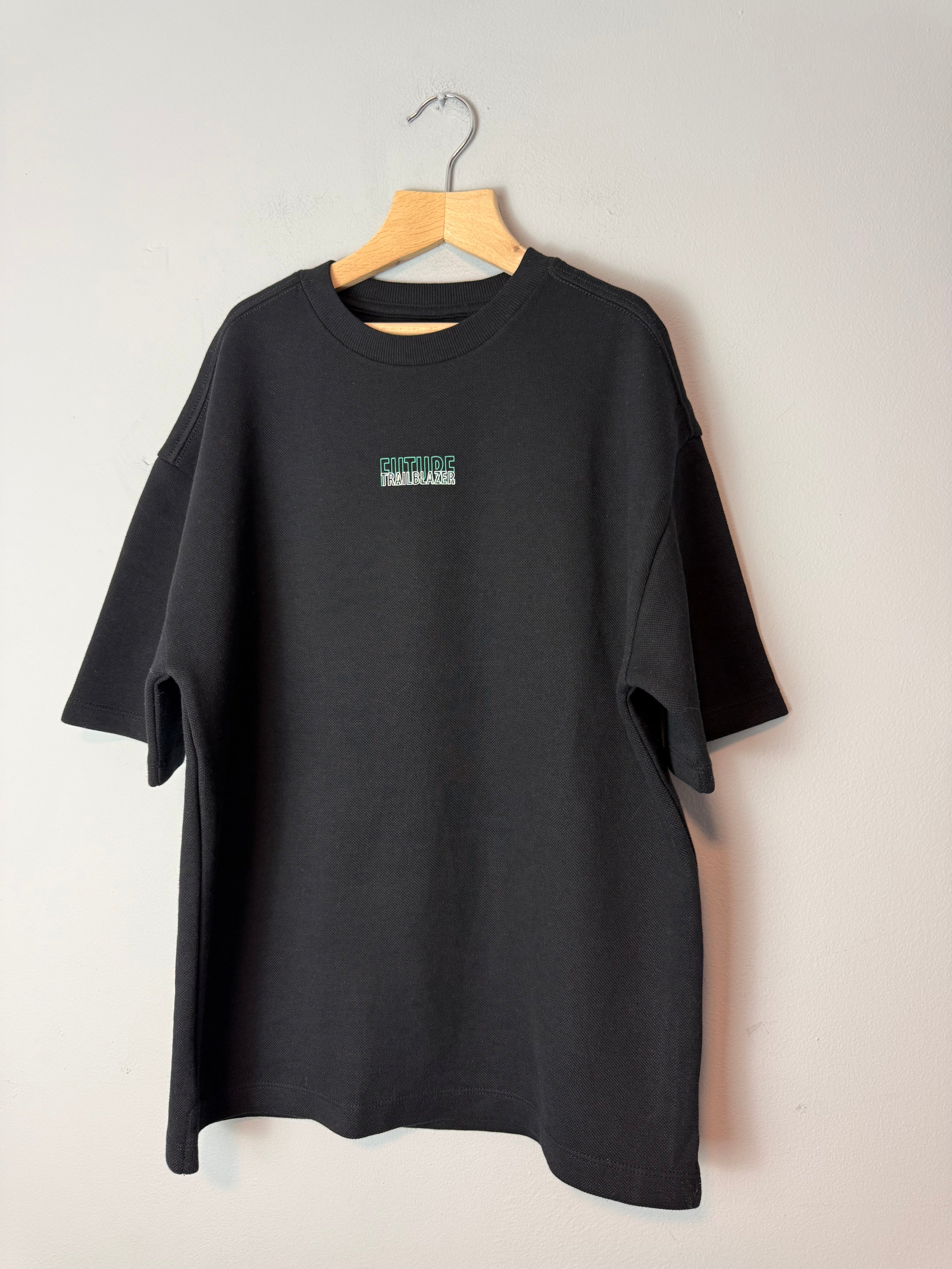 NEW Ex M&S Lined Waffle Knit 'Future Trailblazer' Top - Boys 7 - 8 Years - Discounted high street clothing for children, ladies and men including everyday wear and seasonal styles. UK online
