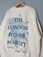 NEW Ex MS London Flower Marker Cream Jumper - Girls 8 - 9 Years - Discounted high street clothing for children, ladies and men including everyday wear and seasonal styles. UK online