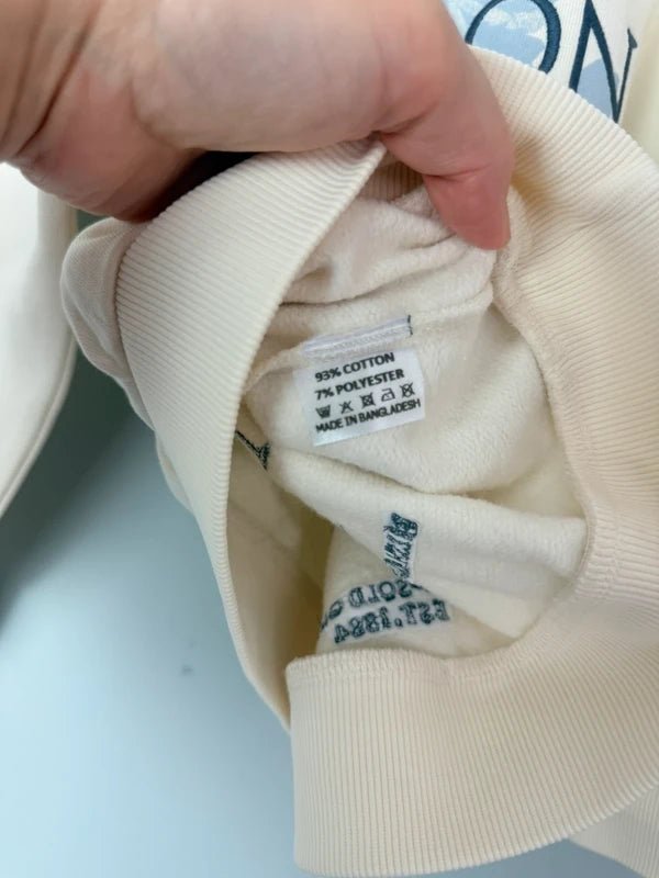 NEW Ex MS London Flower Marker Cream Jumper - Girls 8 - 9 Years - Discounted high street clothing for children, ladies and men including everyday wear and seasonal styles. UK online
