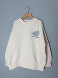 NEW Ex MS London Flower Marker Cream Jumper - Girls 8 - 9 Years - Discounted high street clothing for children, ladies and men including everyday wear and seasonal styles. UK online