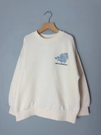 NEW Ex MS London Flower Marker Cream Jumper - Girls 8 - 9 Years - Discounted high street clothing for children, ladies and men including everyday wear and seasonal styles. UK online