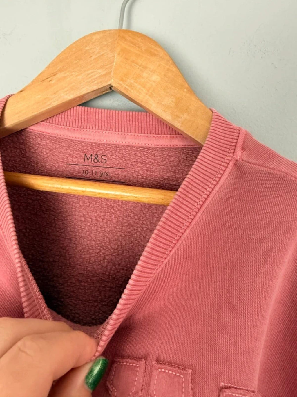 NEW Ex M&S Pink Stockholm Sweden Cropped Sweater - Girls 10 - 11 Years - Discounted high street clothing for children, ladies and men including everyday wear and seasonal styles. UK online