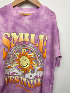NEW Ex MS Smile Festival Short Sleeve Top - Girls 7 - 14 Years - Discounted high street clothing for children, ladies and men including everyday wear and seasonal styles. UK online